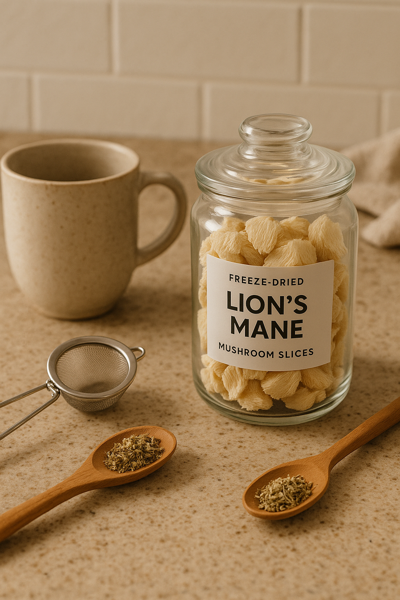 How I Use Freeze-Dried Lion’s Mane Chunks & Slices in Real Life