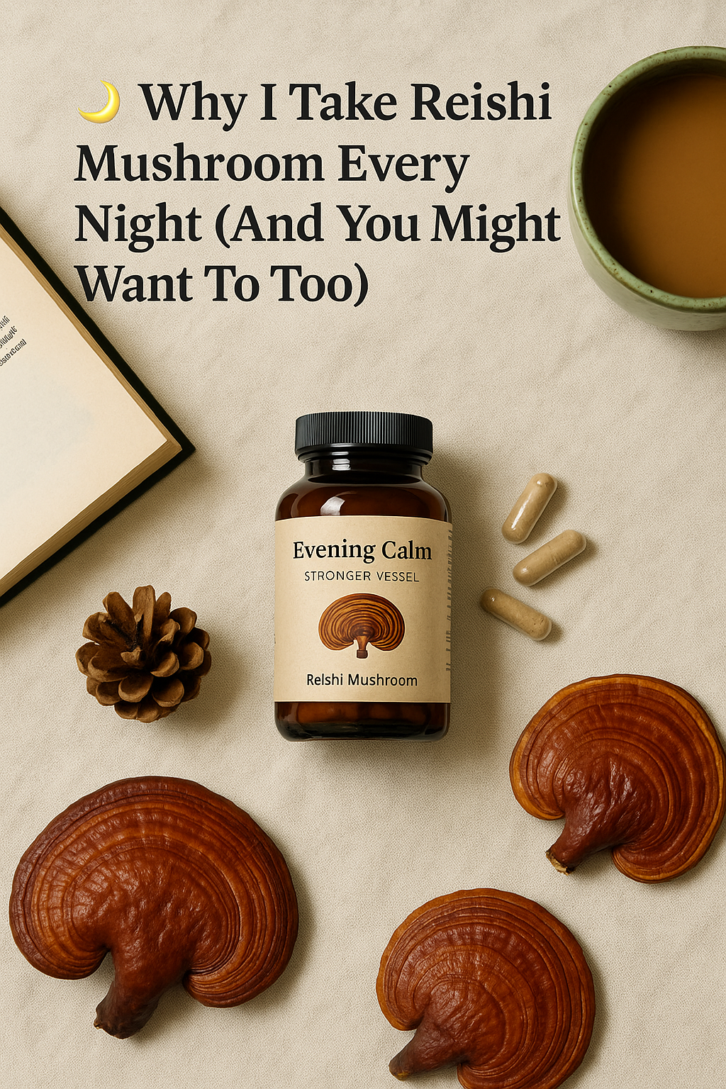 Why I Take Reishi Mushroom Every Night (And You Might Want To Too)