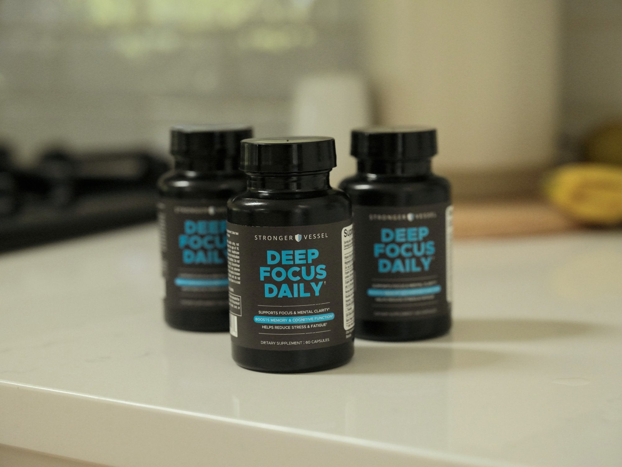 Deep Focus Daily three-bottle pack