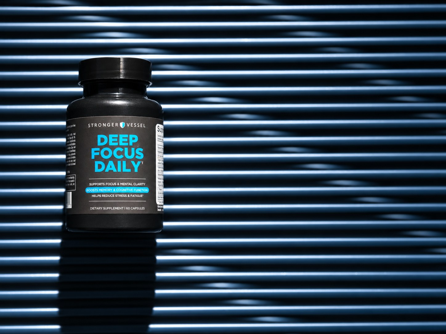 Deep Focus Daily on dark blinds